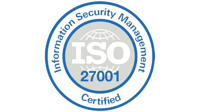 Selo ISO 27001 Information Security Management
